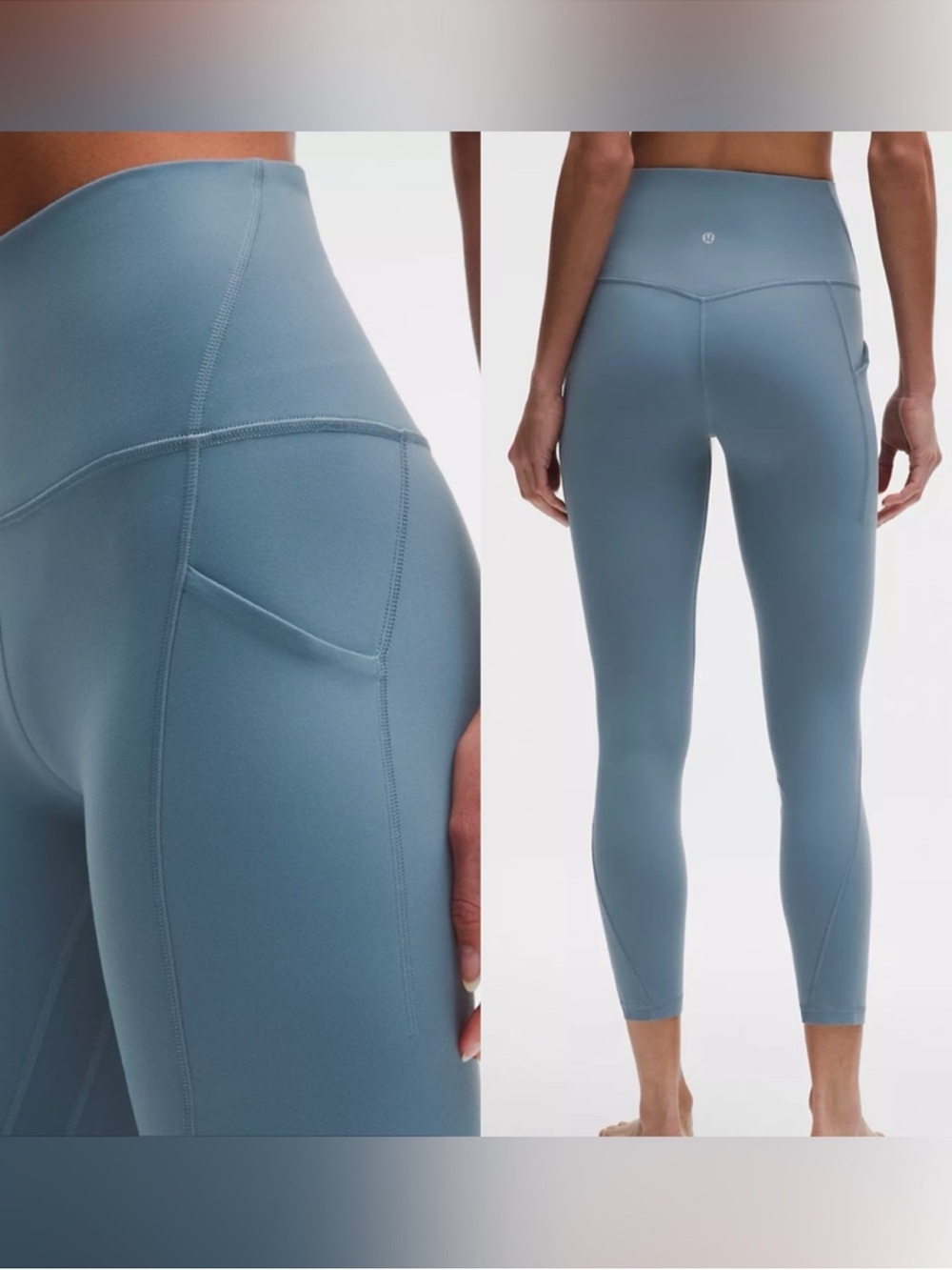 NWT lululemon athletica Align HR Pants Pockets Leggings | steel blue